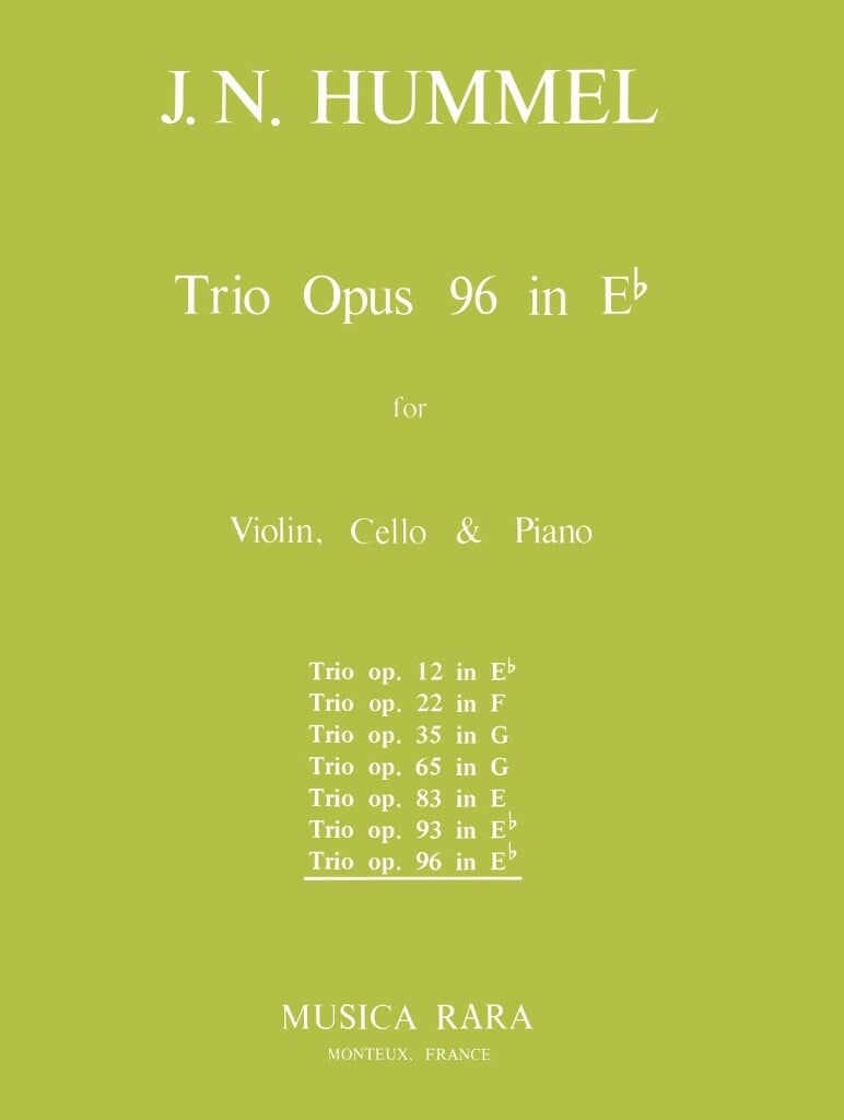 Klaviertrio Es-dur op. 96